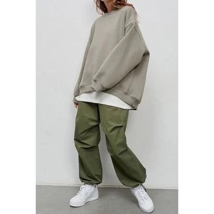 Women’S Oversized Crewneck Sweatshirt