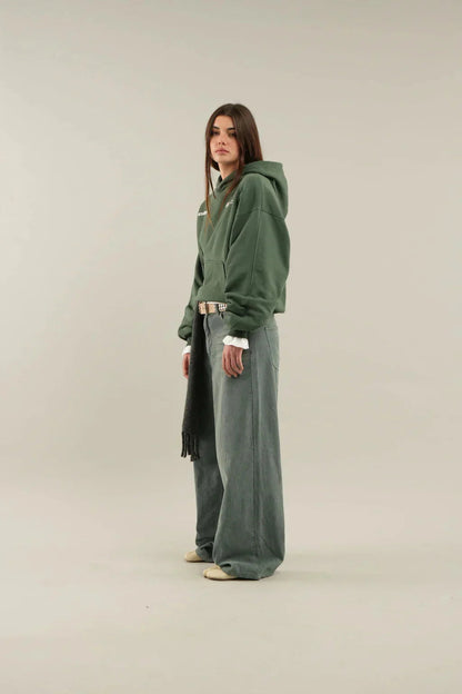 Hoodie oversize With Love — 1MB7 Street — vue produit