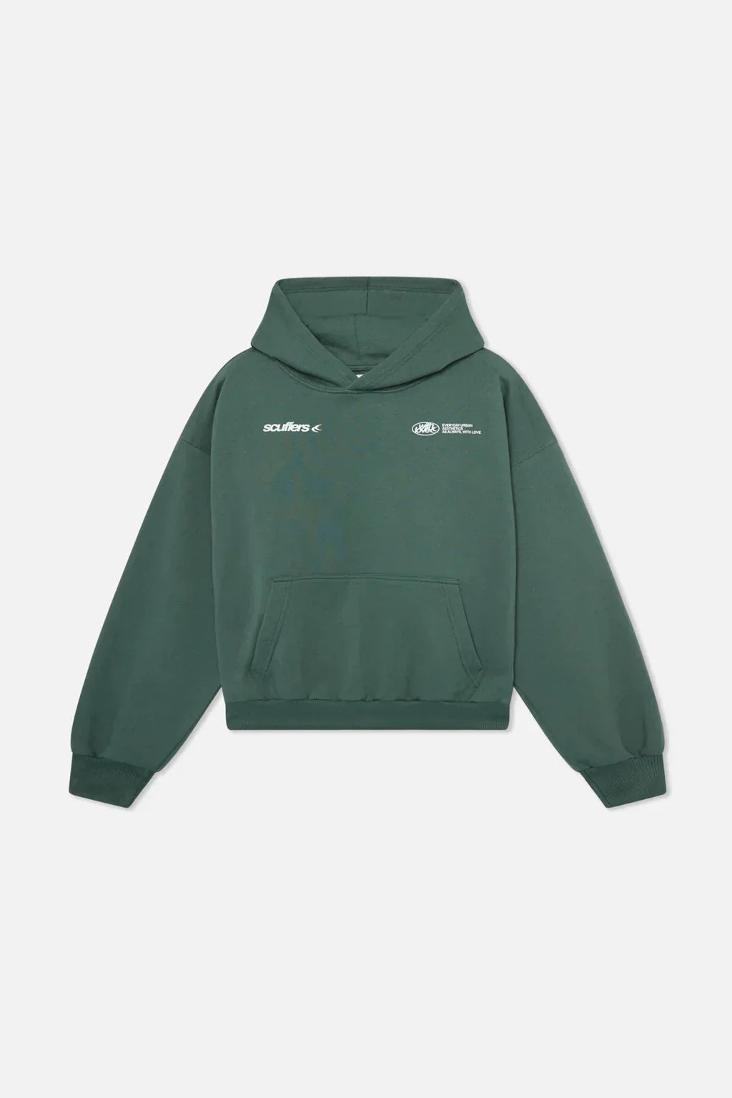 Hoodie oversize With Love — 1MB7 Street — vue produit