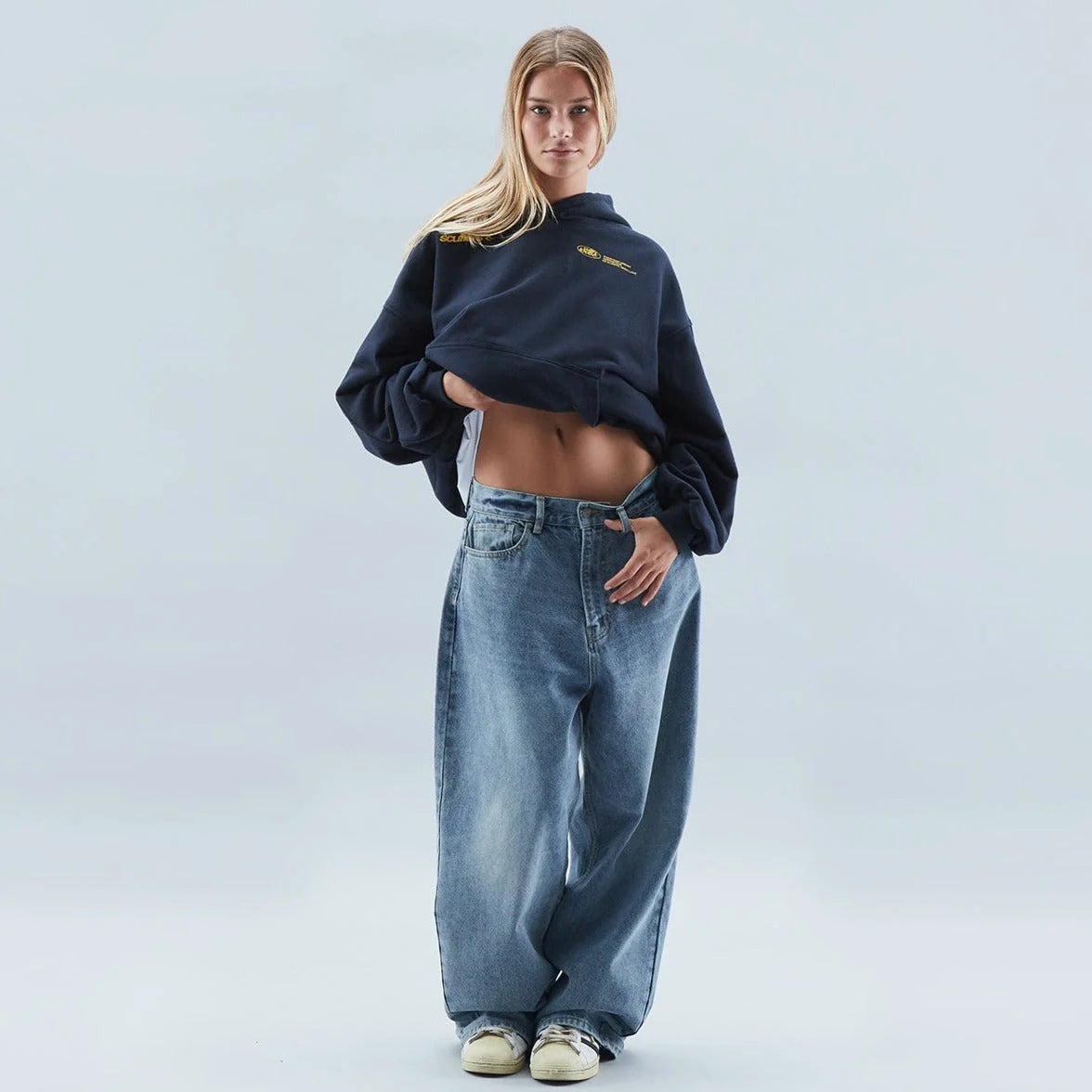 Hoodie oversize With Love — 1MB7 Street — vue produit