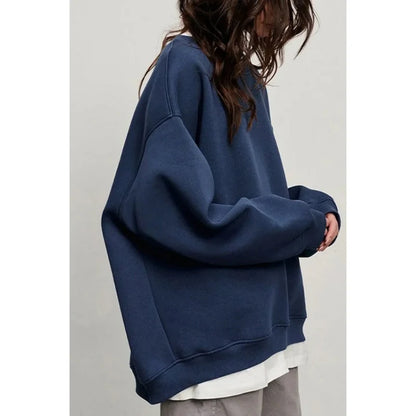 Women’S Oversized Crewneck Sweatshirt